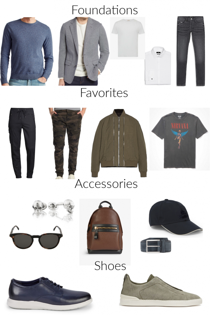 Wardrobe essentials, How to make an outfit, How to create an outfit, how to create an outfit without shopping, what you need to create an outfit, Staple items, staple clothing items, wardrobe essentials for men, men's wardrobe essentials wardrobe essentials men