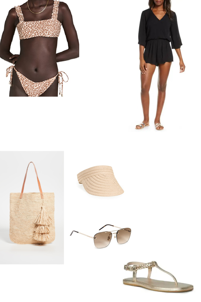 beach outfit, beach look, pool outfit, pool look